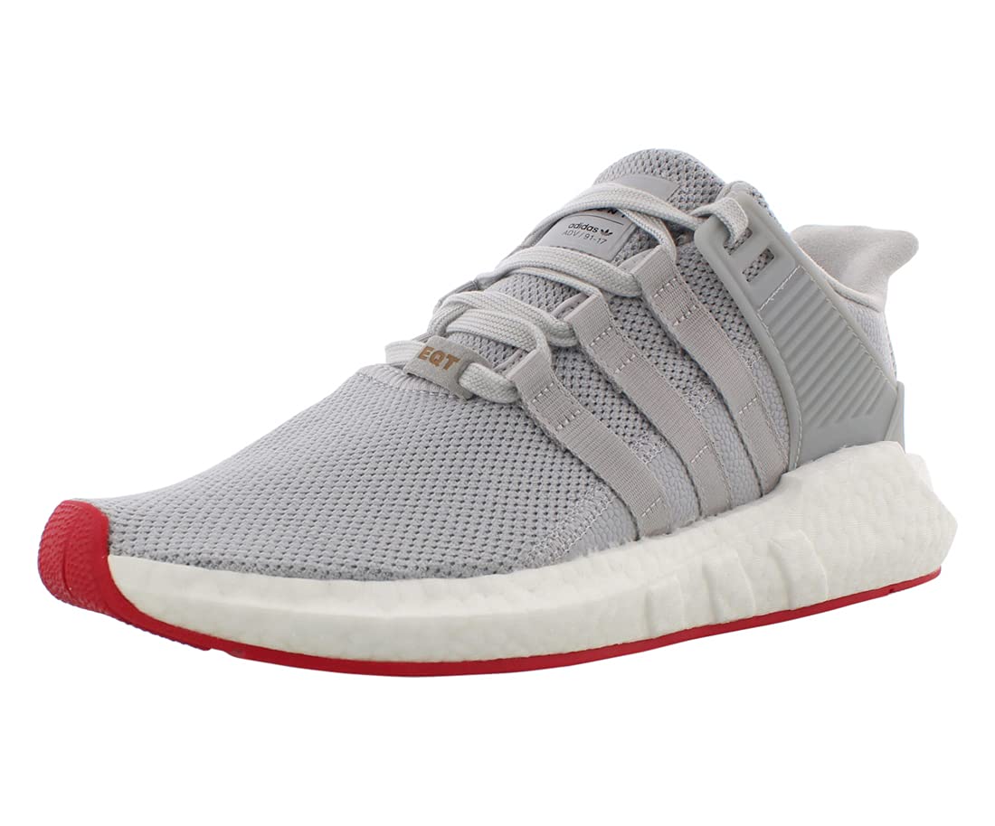 adidas Equipment Support 93/17 Men's Running Shoes - Matte Silver Color, Size 7 | Lightweight Cushioned Sneakers for Gym Workouts & Daily Wear