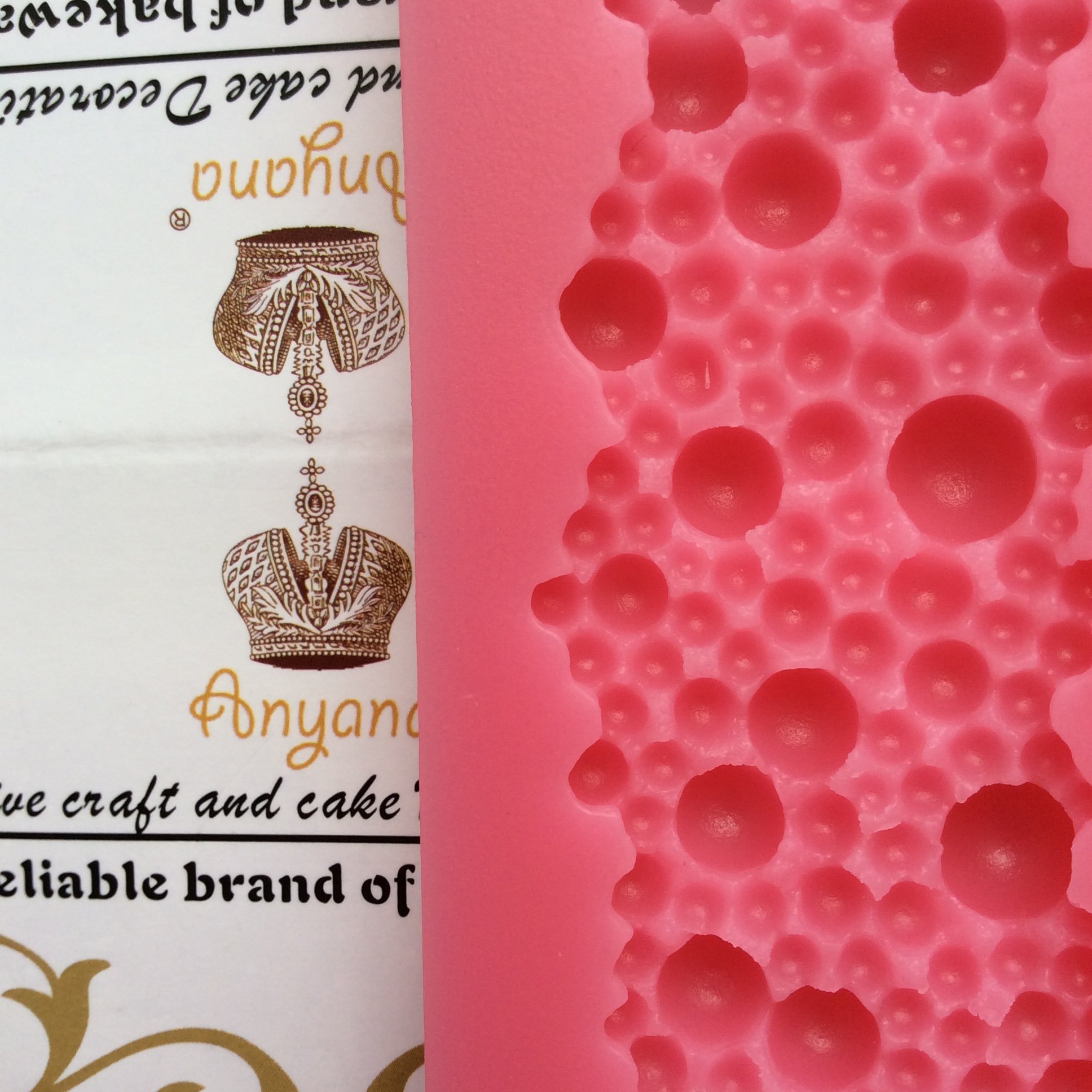 Round Pearl Bubble Baking Molds - Set of Different Sizes for Silicone Fondant, Cake Decorating, Cupcake Toppers, Resin Clay & Chocolate Candy Making - Perfect for Parties, Weddings & DIY Crafts