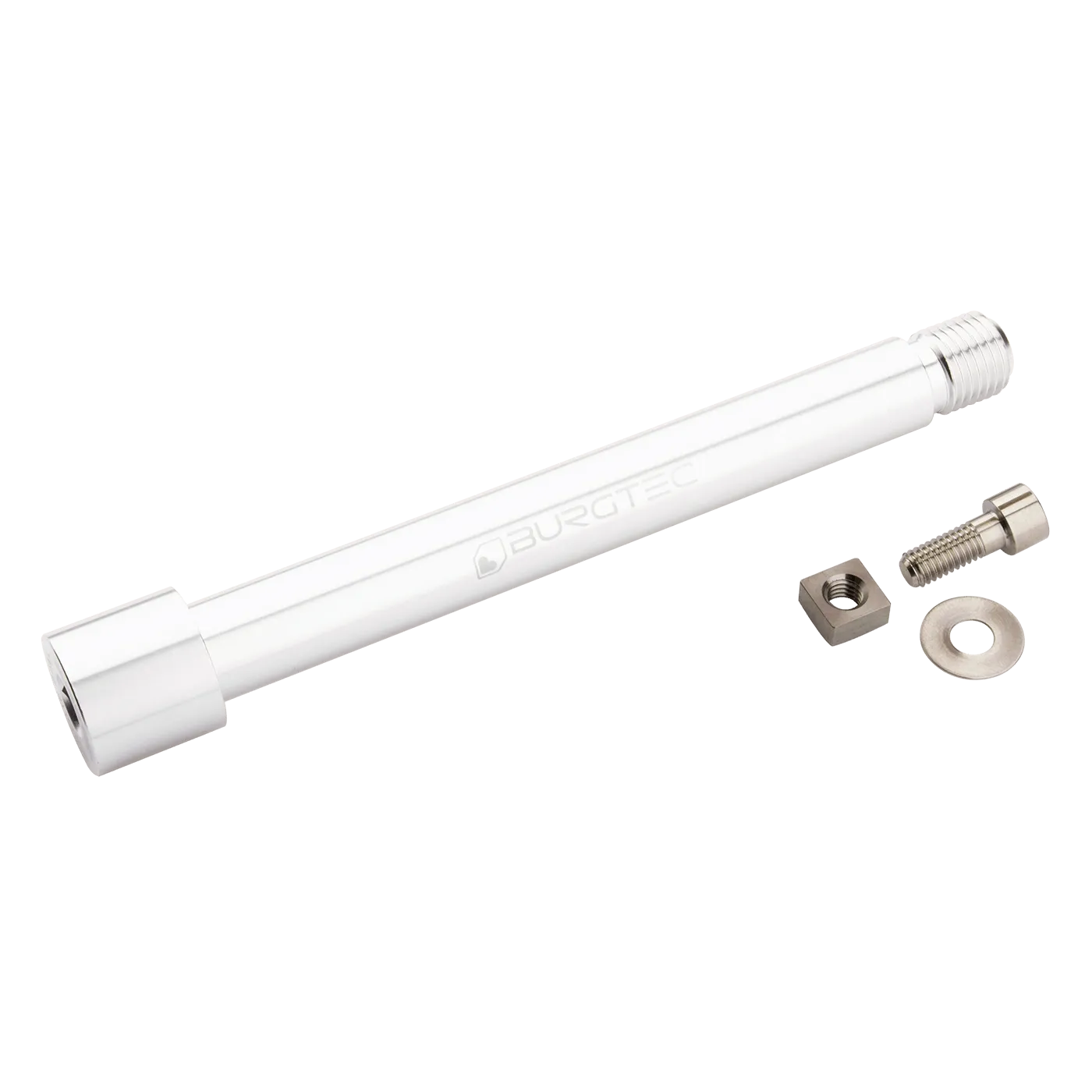 Burgtec Fox Boost Front Fork Axles 2021 - Premium MTB Bike Axle for Fox Forks - Perfect for Trail Riding, Downhill & Enduro Biking