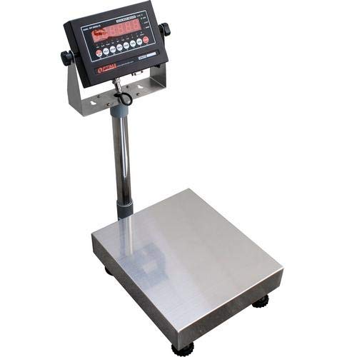 Optima Scale OP-915-1214-150 Digital Bench Scale - 150lb Capacity, Precision Weighing for Shipping, Packaging & Industrial Use - Perfect for Warehouses, Factories & Home Businesses