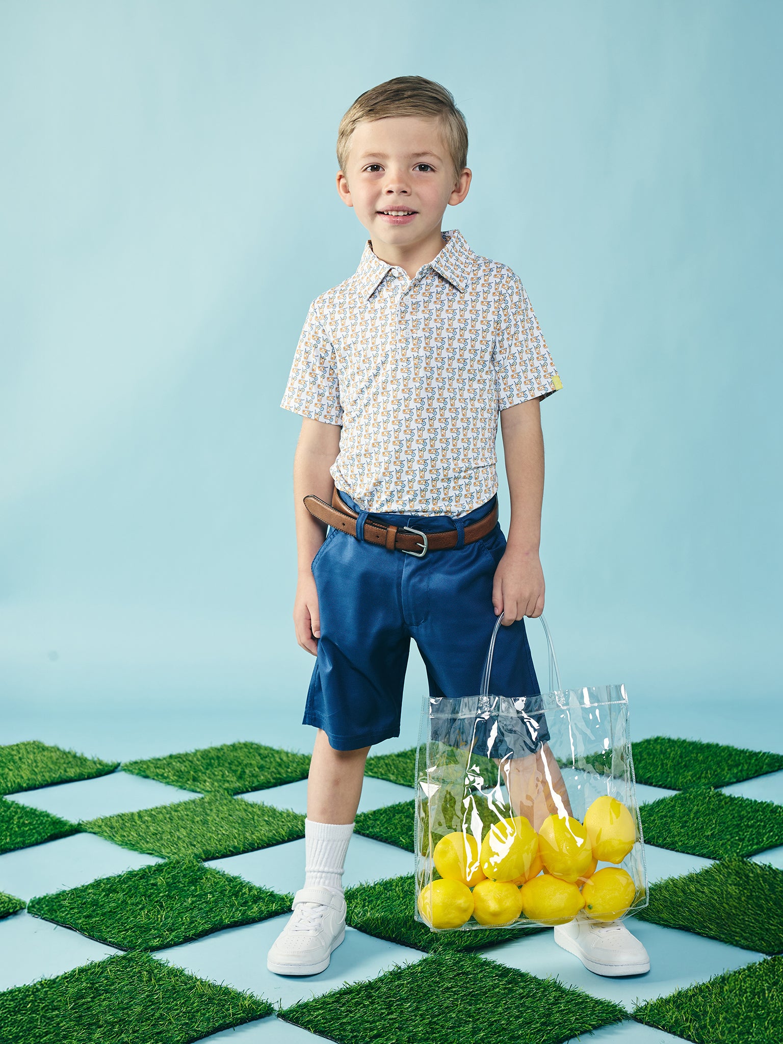 Arnold Toddler Boys' Polo Shirt - 100% Cotton Short Sleeve Button Down Shirt for Boys 2-4 Years - Perfect for Playdates, School & Casual Outings