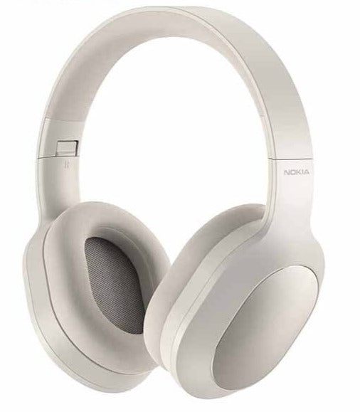 Nokia E1200ANC Wireless Headphones with Active Noise Cancelling - Perfect for Travel, Work & Gym Use