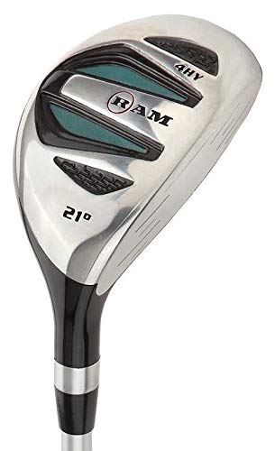 Ram Golf EZ3 Ladies Right Hand Iron Set 5-6-7-8-9-PW with Free Hybrid - Perfect for Beginners and Casual Golfers on the Course