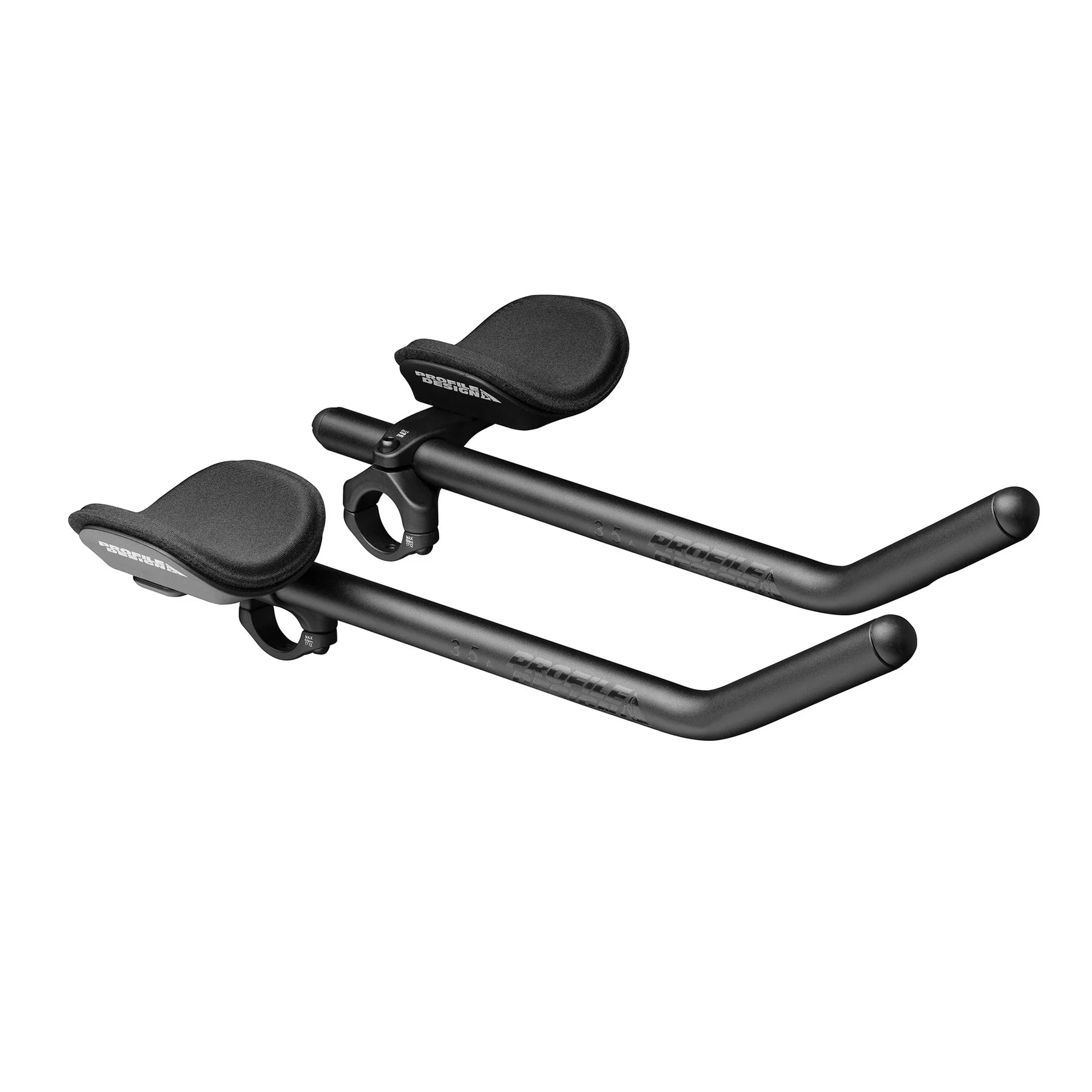 Profile Design Sonic Ergo 35A Aerobars - Lightweight Carbon Fiber Aero Bars for Triathlon & Time Trial Bikes - Perfect for Road Cycling & Endurance Racing