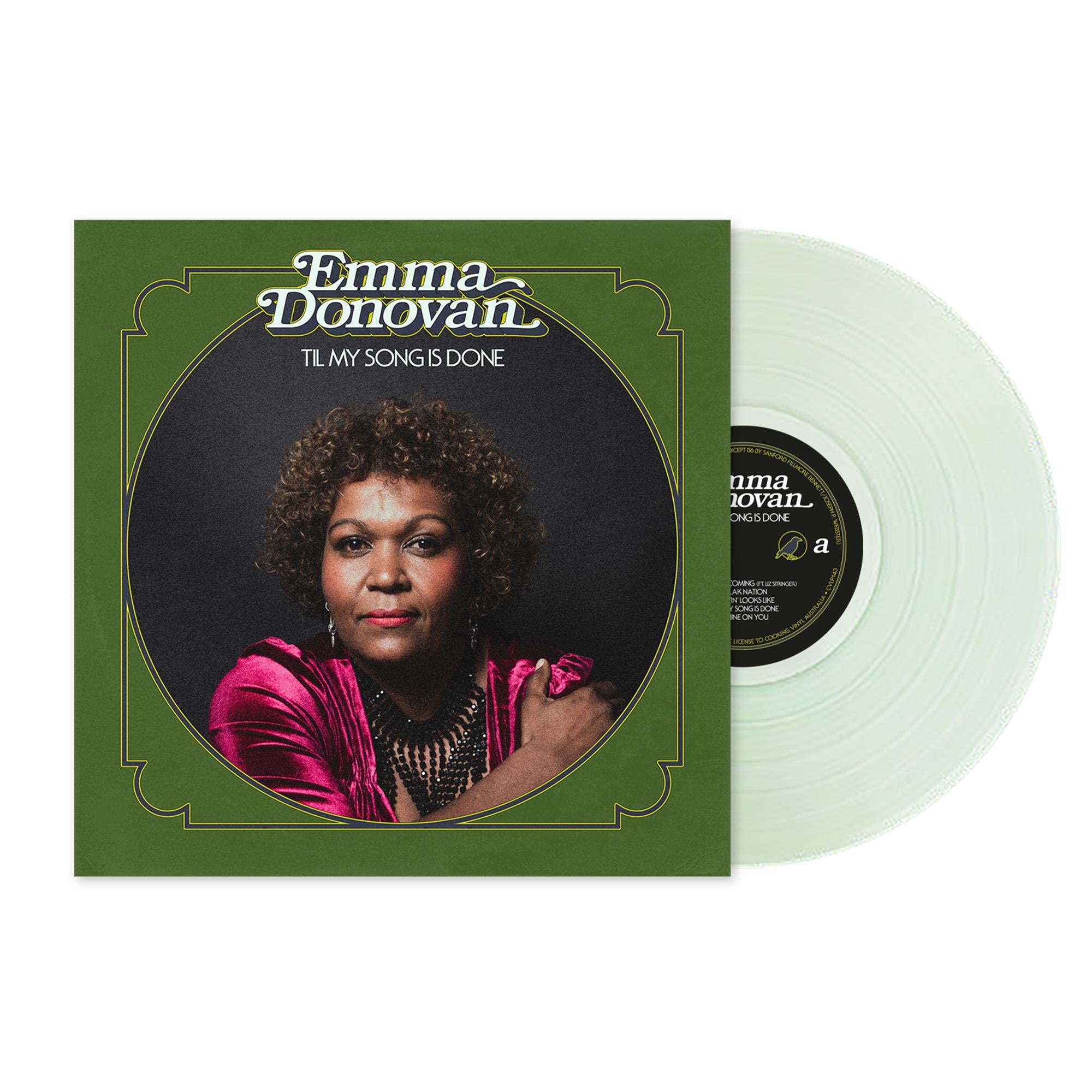 Til My Song Is Done - Limited Edition Eucalyptus Green Vinyl Record | Perfect for Music Collectors & Vinyl Enthusiasts | Ideal for Home Listening, Gifts & Music Room Decor