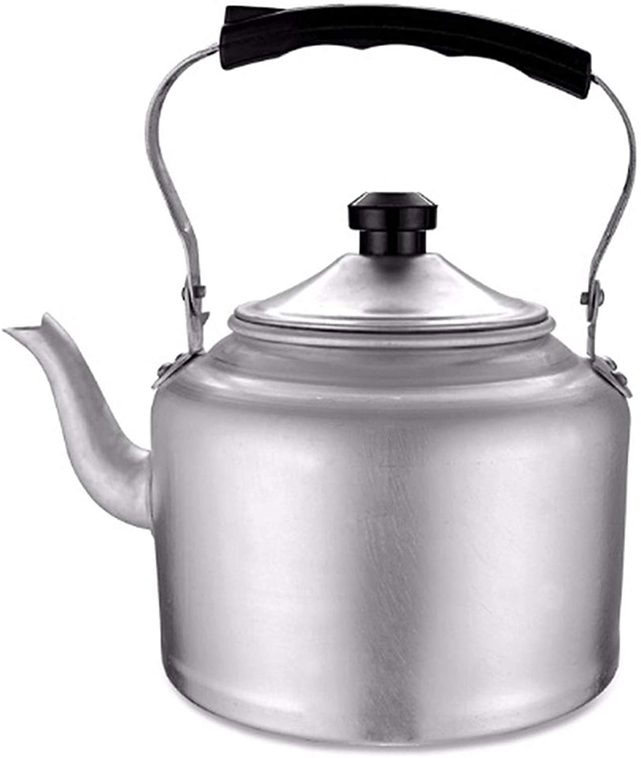 QHYTL Whistling Tea Kettle - Large Stovetop Aluminum Teapot with Cool-Touch Handle for Gas & Electric Stoves - Perfect for Home Kitchen, Camping & Office Tea Brewing