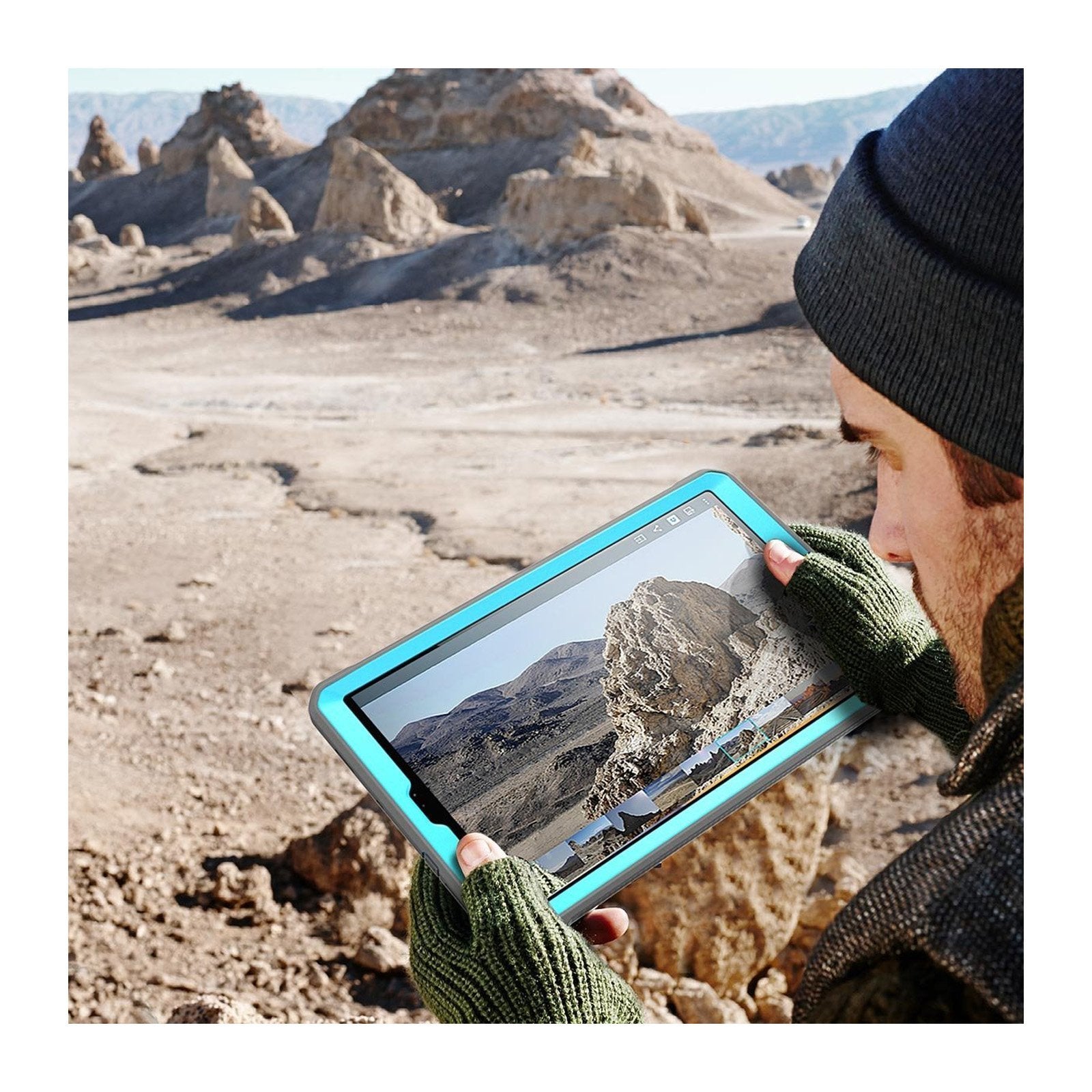 Samsung Galaxy Tab A 10.1 Inch (2019) Tablet Case - Unicorn Beetle Pro Rugged Full Body Protective Cover (Blue) | Shockproof, Drop Protection for Home, Office & Travel Use