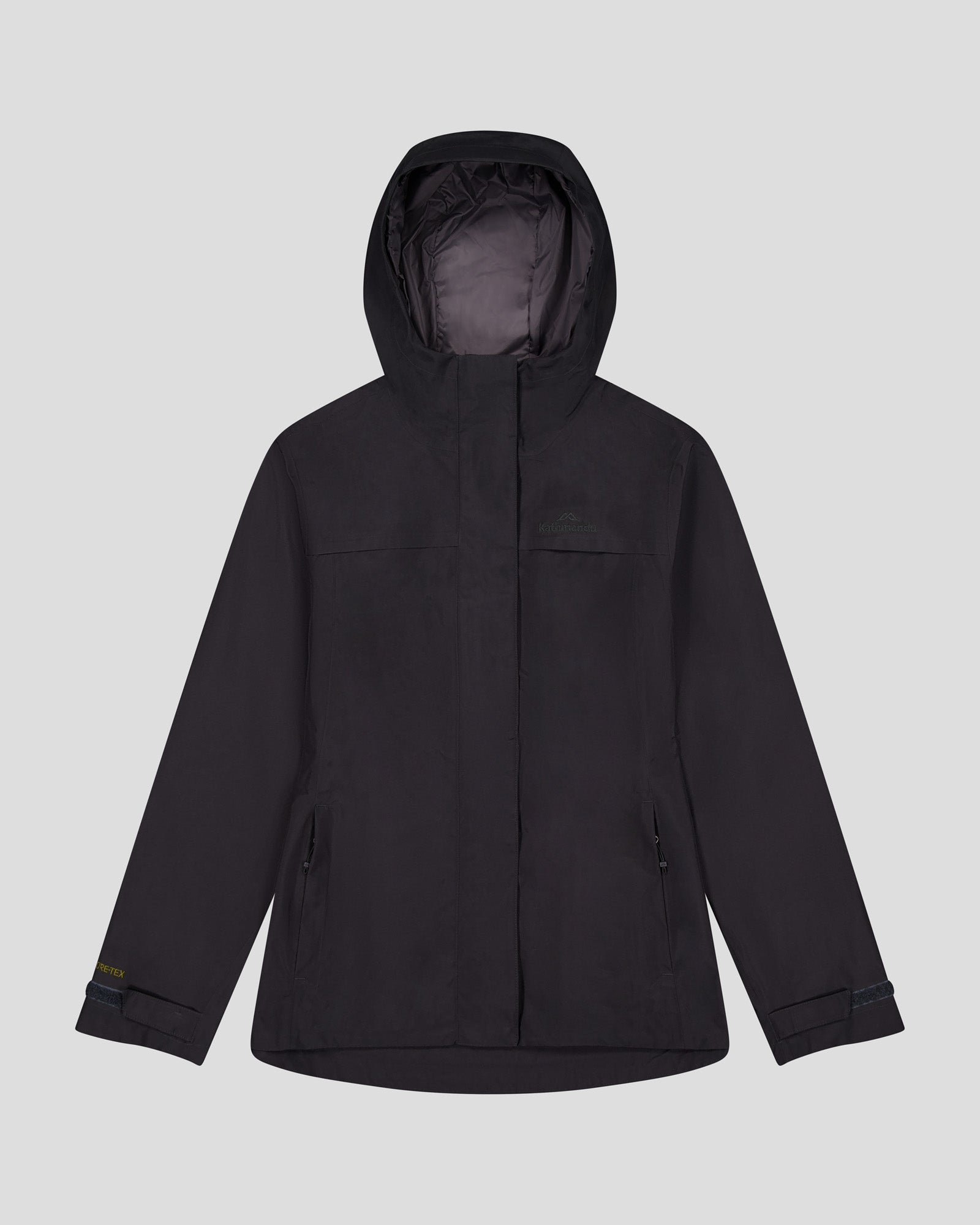 Women's Bealey 2L GORE-TEX® Waterproof Rain Jacket - Black Stingray - Lightweight Windproof Outdoor Shell for Hiking, Camping & Travel