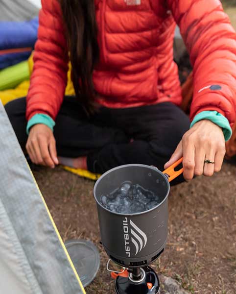 JetBoil Stash Ultralight Backpacking Stove System - Compact Camping Cookset for Hiking, Backpacking & Outdoor Adventures