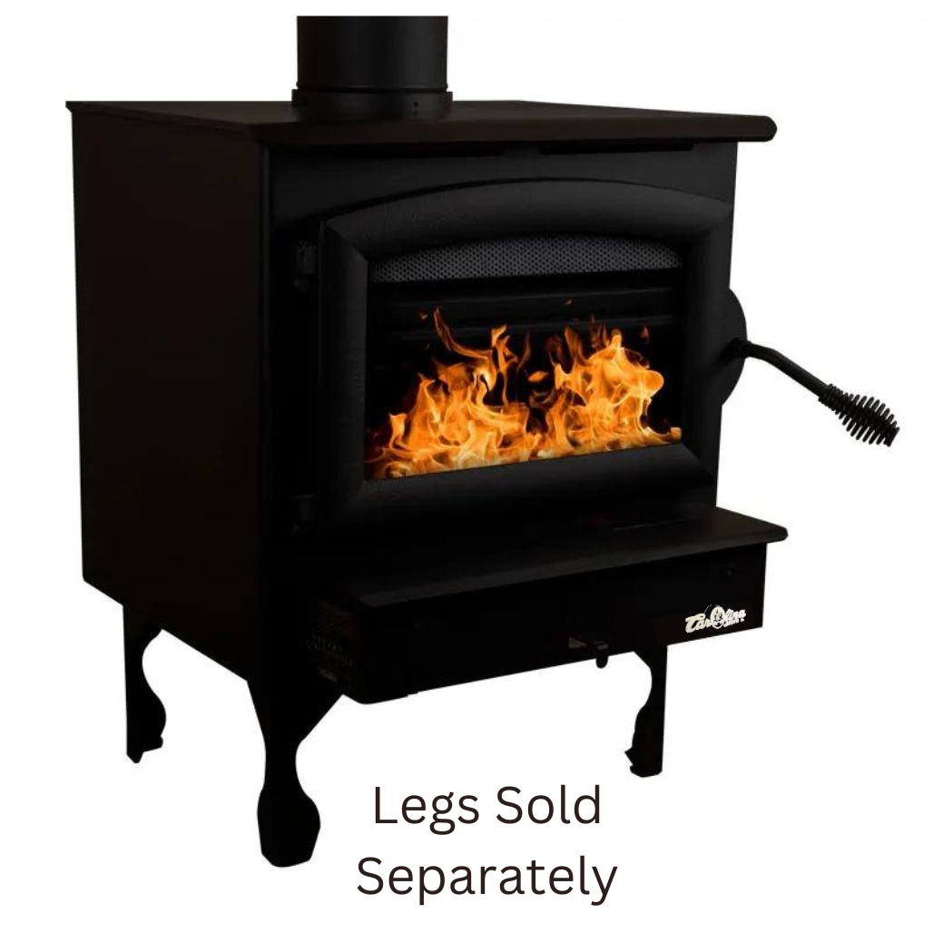 Model 21 NC Wood Stove - High Efficiency EPA Certified | Made in USA | Perfect for Home Heating & Cabin Warmth