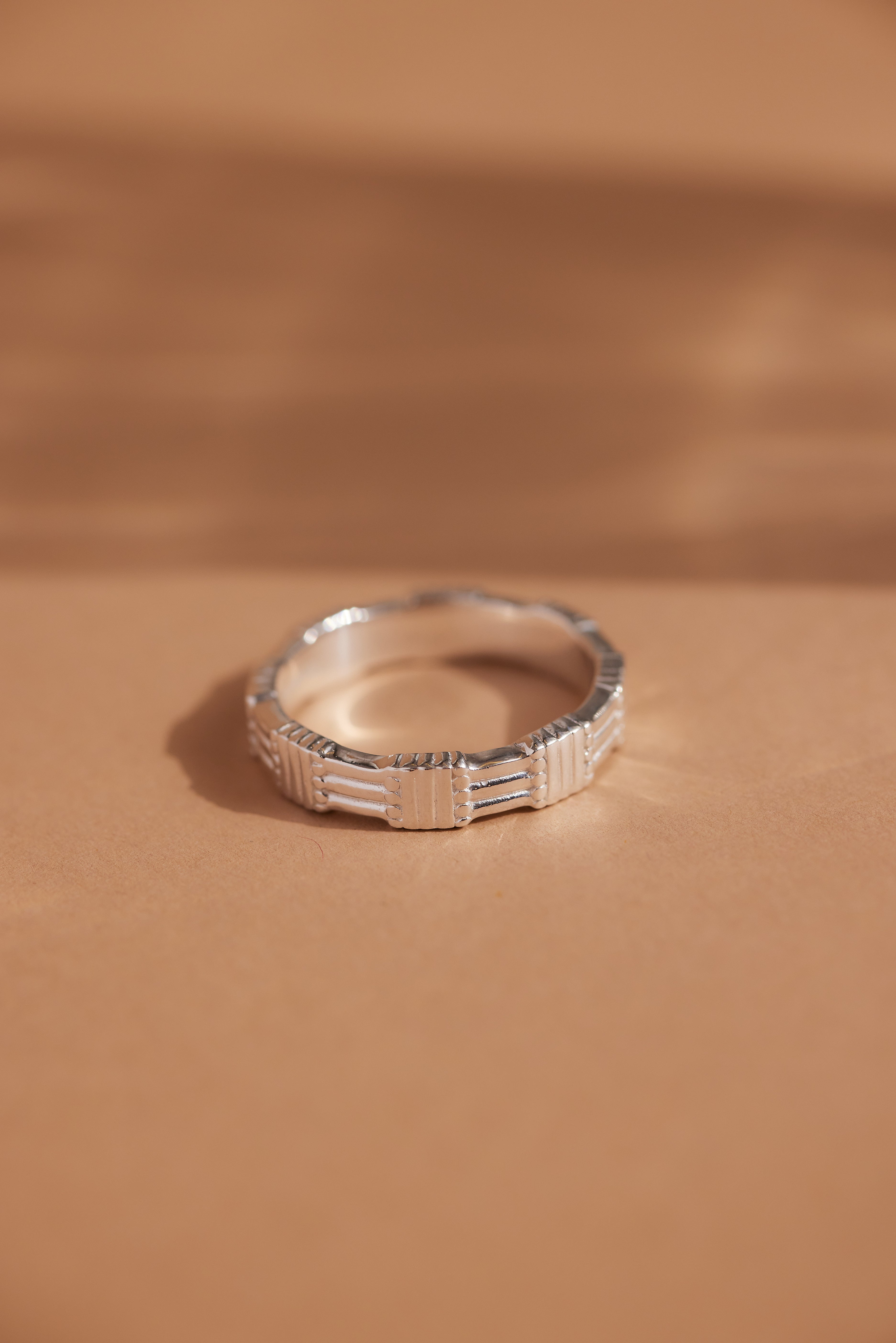 Elegant Vector Silver Ring for Women - Sterling Silver Minimalist Jewelry - Perfect for Everyday Wear, Gift Giving & Special Occasions