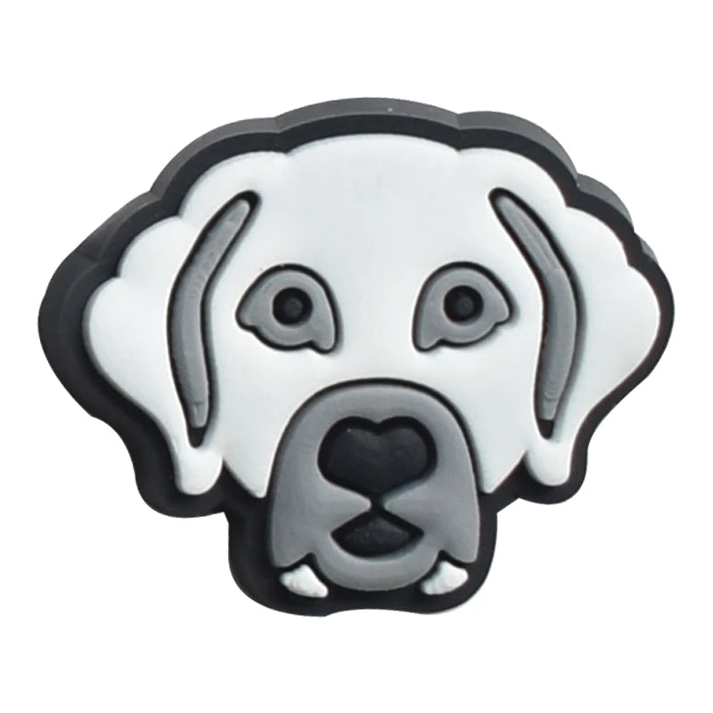 Wholesale PVC Shoe Charms for Crocs - Dog Badge Decorations for Women, Men & Kids - Sandals Buckle Pins, Jeans & Wristband Accessories - Perfect for DIY, Gifts & Fashion Customization