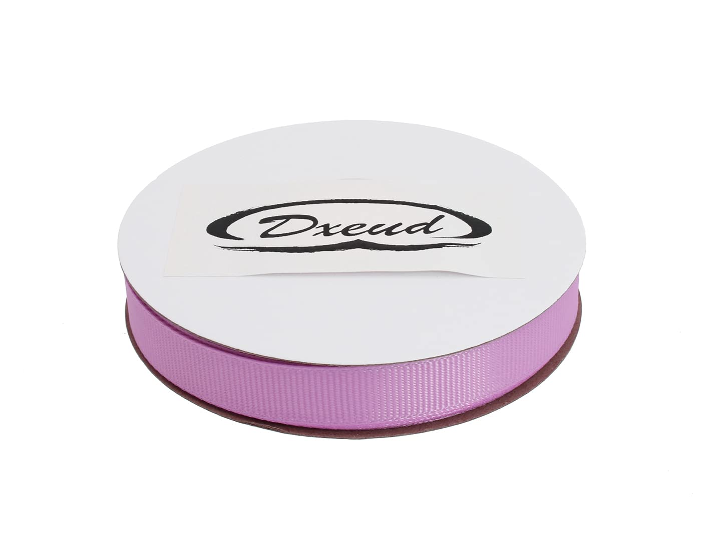 3/8 Inch Solid Grosgrain Ribbon - 25 Yard Roll, 100% Polyester Woven Edge Ribbon in Purple Pink - Perfect for Gift Wrapping, DIY Crafts, Hair Bows, and Scrapbooking