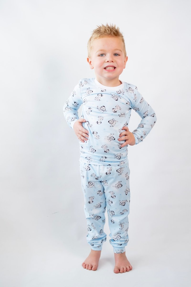 Dalmations Long Sleeve Pajamas for Boys - Soft & Comfortable Sleepwear - Perfect for Bedtime, Lounging & Holiday Gifts