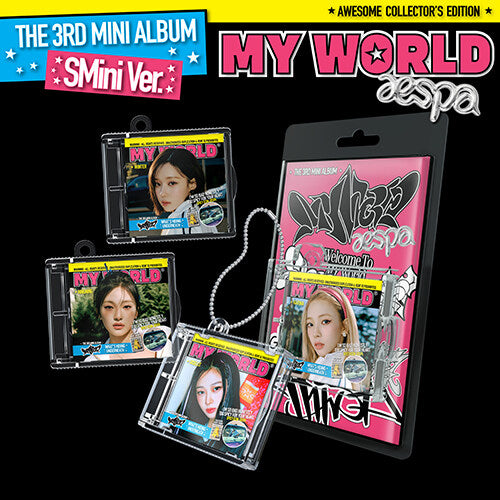 AESPA 3rd Mini Album 'MY WORLD' (SMINI) - Kpop Music CD for Fans | Perfect for Collecting, Gifting & Kpop Dance Practice