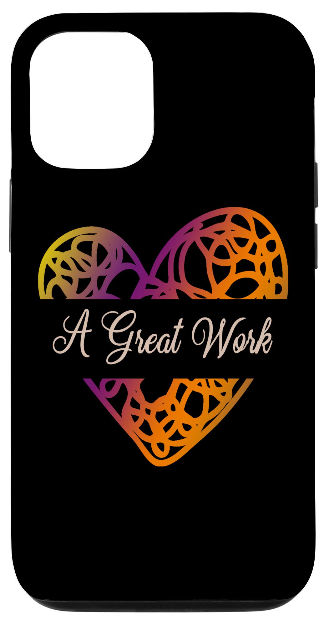 iPhone 12/12 Pro Case - Stylish Protective Phone Cover for Women & Men - Durable Aesthetic Design - Perfect for Work, School & Everyday Use