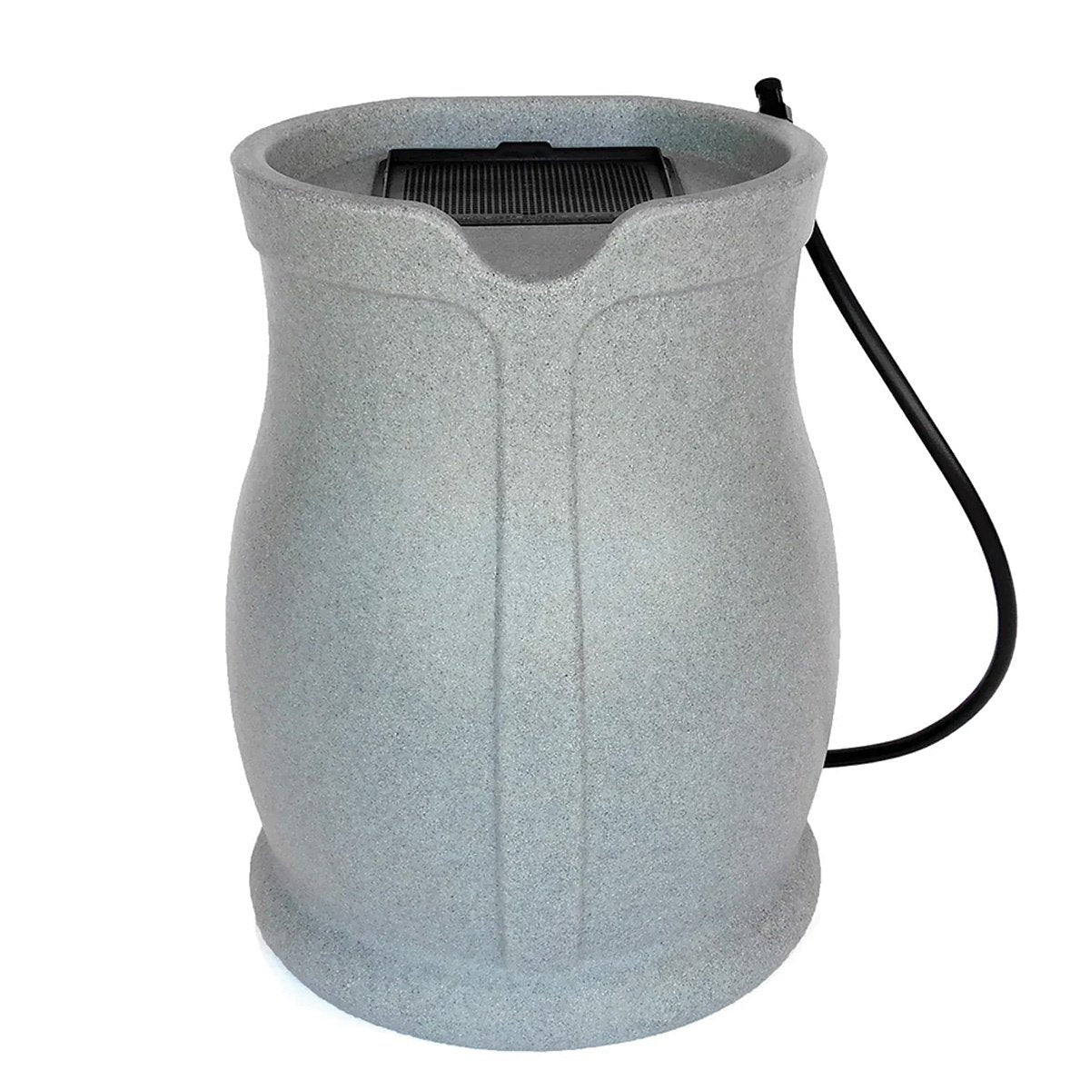 FCMP Outdoor Catalina 45 Gallon Rain Barrel - Durable Water Storage for Garden, Lawn & Eco-Friendly Irrigation | Perfect for Collecting Rainwater & Reducing Water Bills