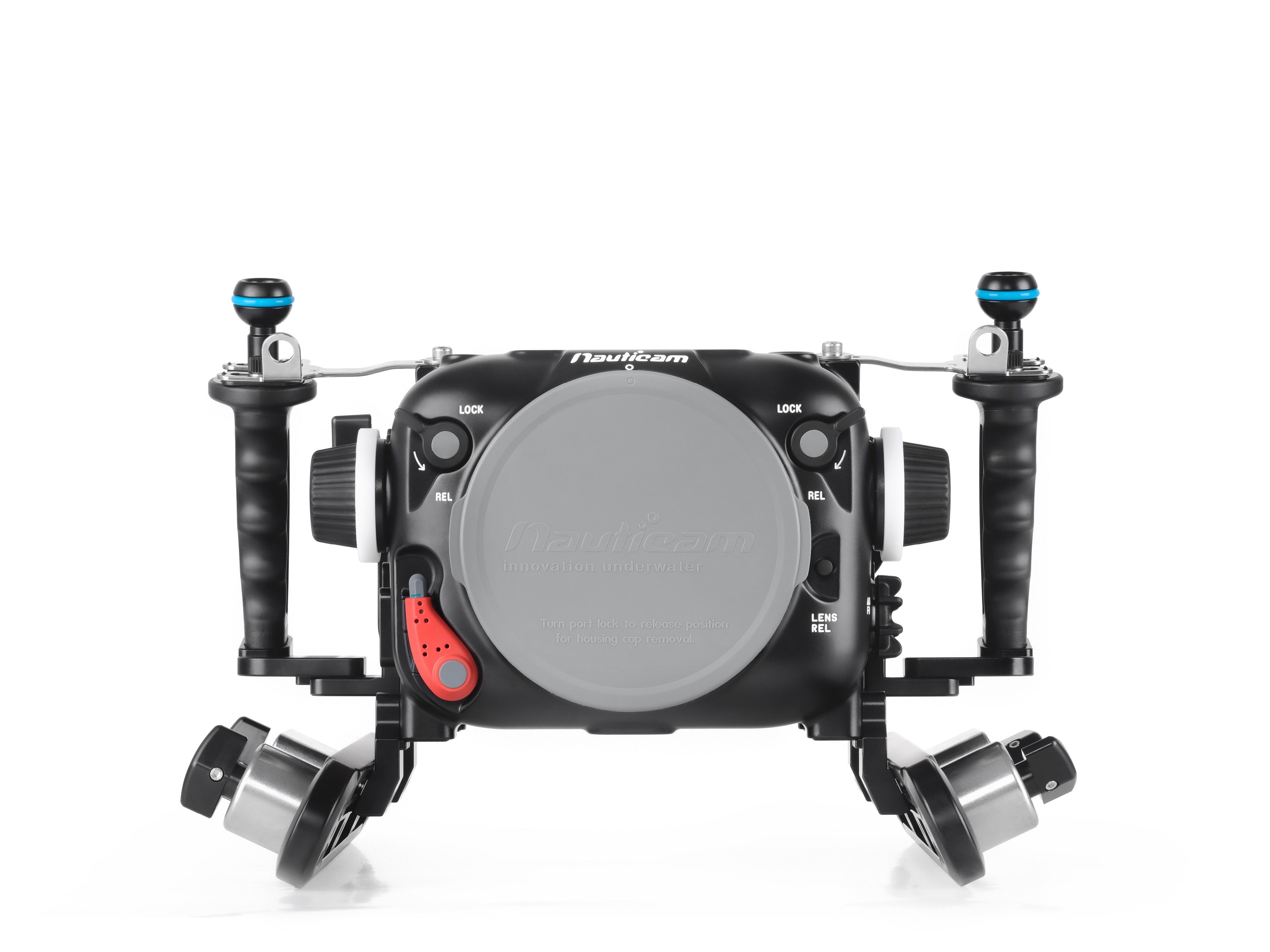 Nauticam RED KOMODO X Underwater Housing for RED KOMODO X Camera - Professional 4K Underwater Videography for Scuba Diving & Marine Exploration