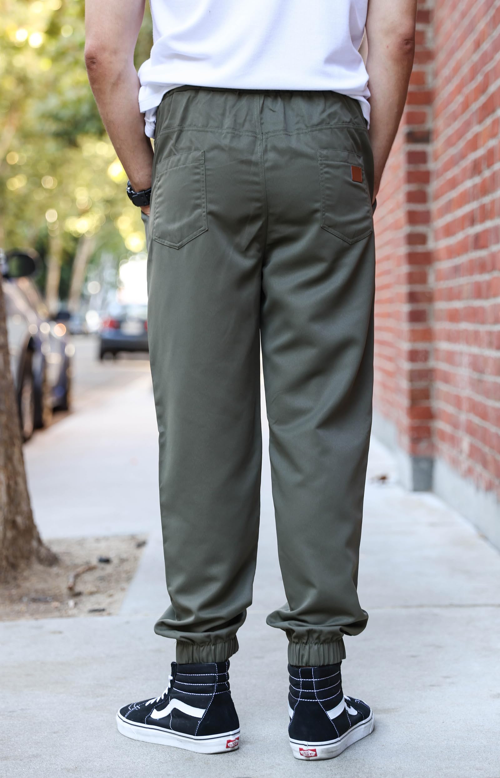 Men's Cargo Jogger Pants - Tactical Workout Sweatpants with Drawstring for Hiking, Jogging & Outdoor Activities | Durable & Comfortable Work Pants for Men