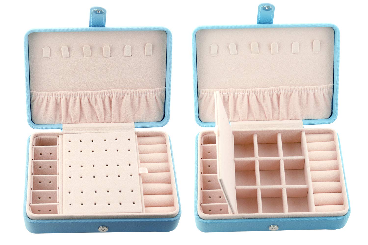 Elegant Jewelry Box Organizer for Women - Necklace, Earrings & Rings Storage Case | Perfect for Travel, Home & Gift Giving