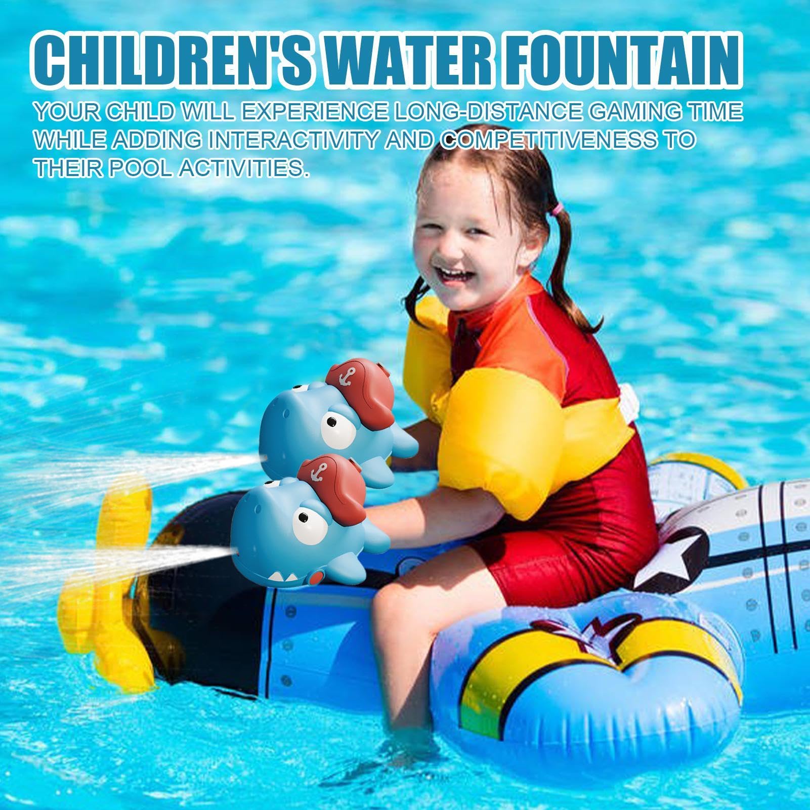 Kids Animal Water Sprayer Toy - Cartoon Bath Fountain for Summer Fun | Easy Fill Outdoor Water Play for Beach, Pool & Bathtime