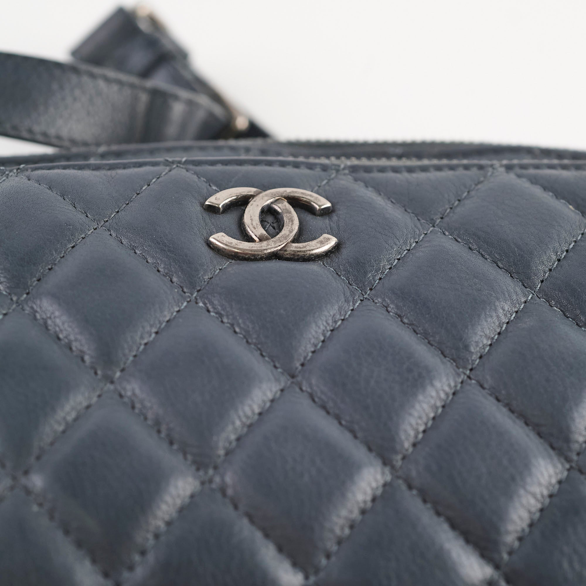 Chanel Street CC Waist Bag Dark Grey - Luxury Crossbody Fanny Pack for Women | Perfect for Travel, Shopping & Everyday Use