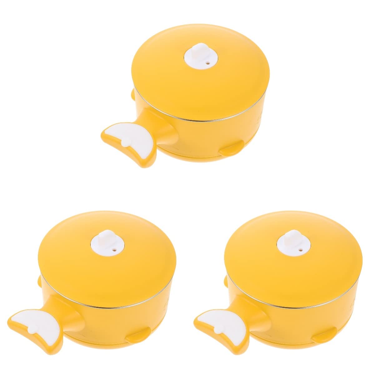 Thermal Insulated Kids Bowl with Lid - Snack & Noodle Feeding for Children