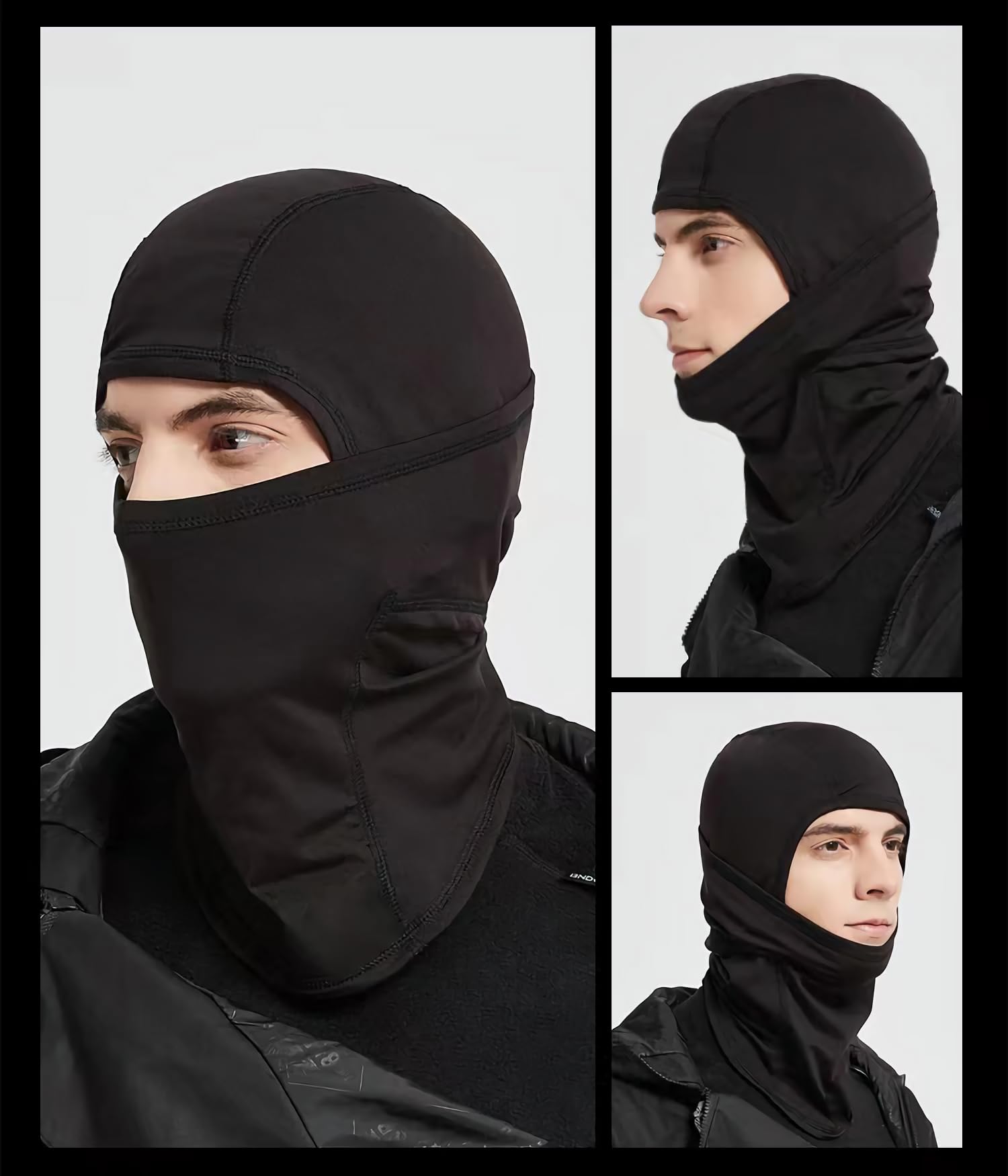 2THESTARS Balaclava Face Mask for Men - Breathable Skin-Friendly Fabric, Temperature-Locking Ski Mask for Winter Sports, Motorcycling & Outdoor Activities