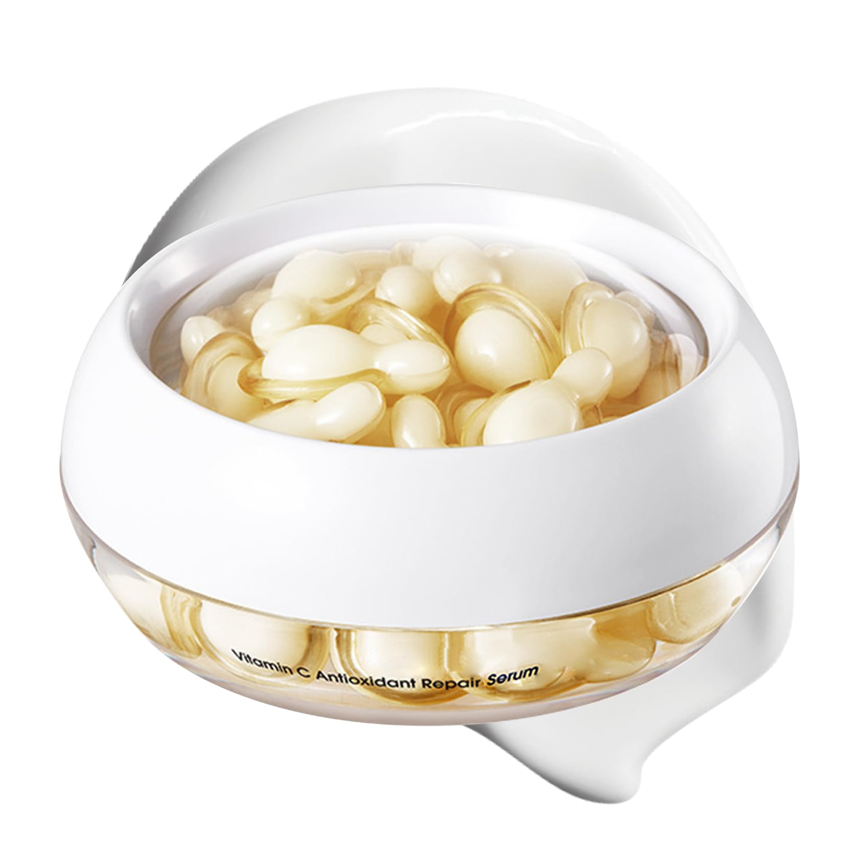 Vitamin C Serum Capsules for Face - Hydrating & Firming Facial Moisturizer for All Skin Types | 30 Capsules Anti-Aging Face Serum for Women | Perfect for Daily Skincare Routine & Nighttime Treatment