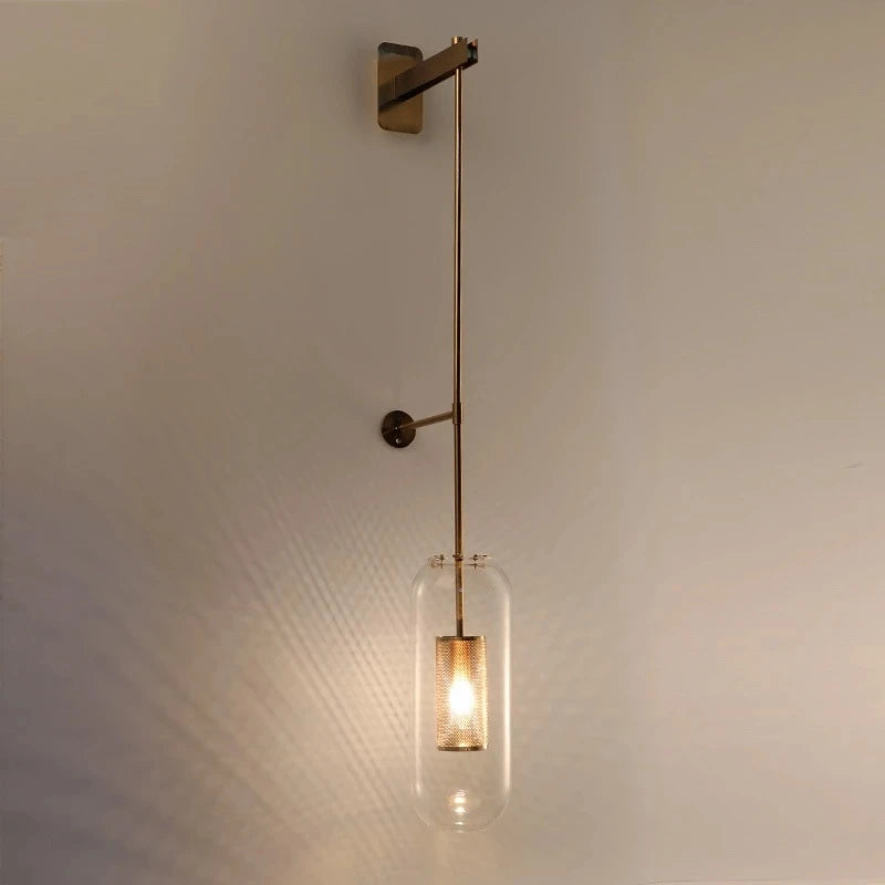 Modern LED Wall Sconce Light Fixture - Adjustable Dimmable Indoor/Outdoor Lighting for Living Room, Bedroom, Patio & Hallway - Sleek Contemporary Design with Warm White Light