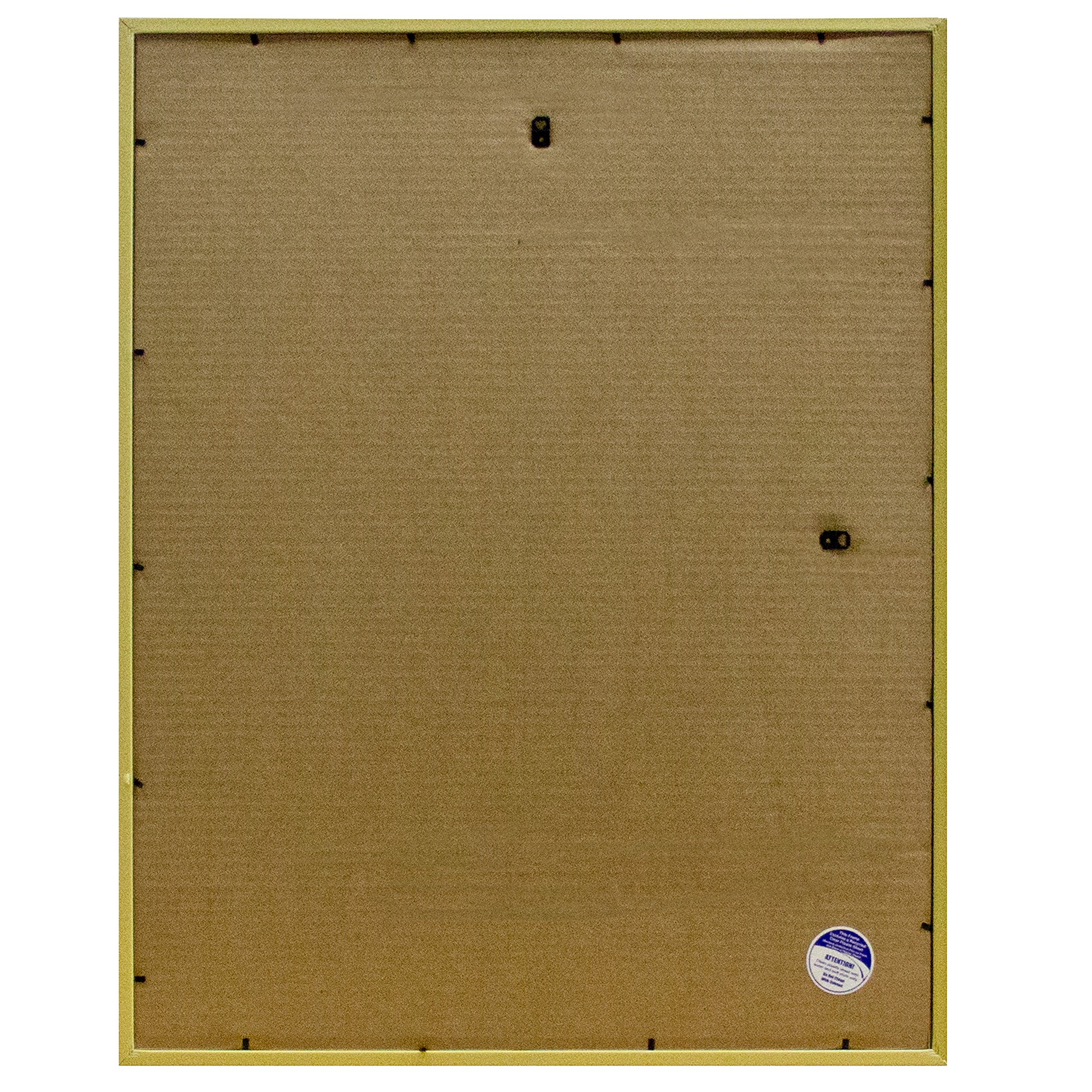 Frame USA 22x28 Deluxe Polystyrene Plastic Poster Frame in Gold - American Made - Perfect for Home Decor, Office Displays & Art Gallery Exhibitions