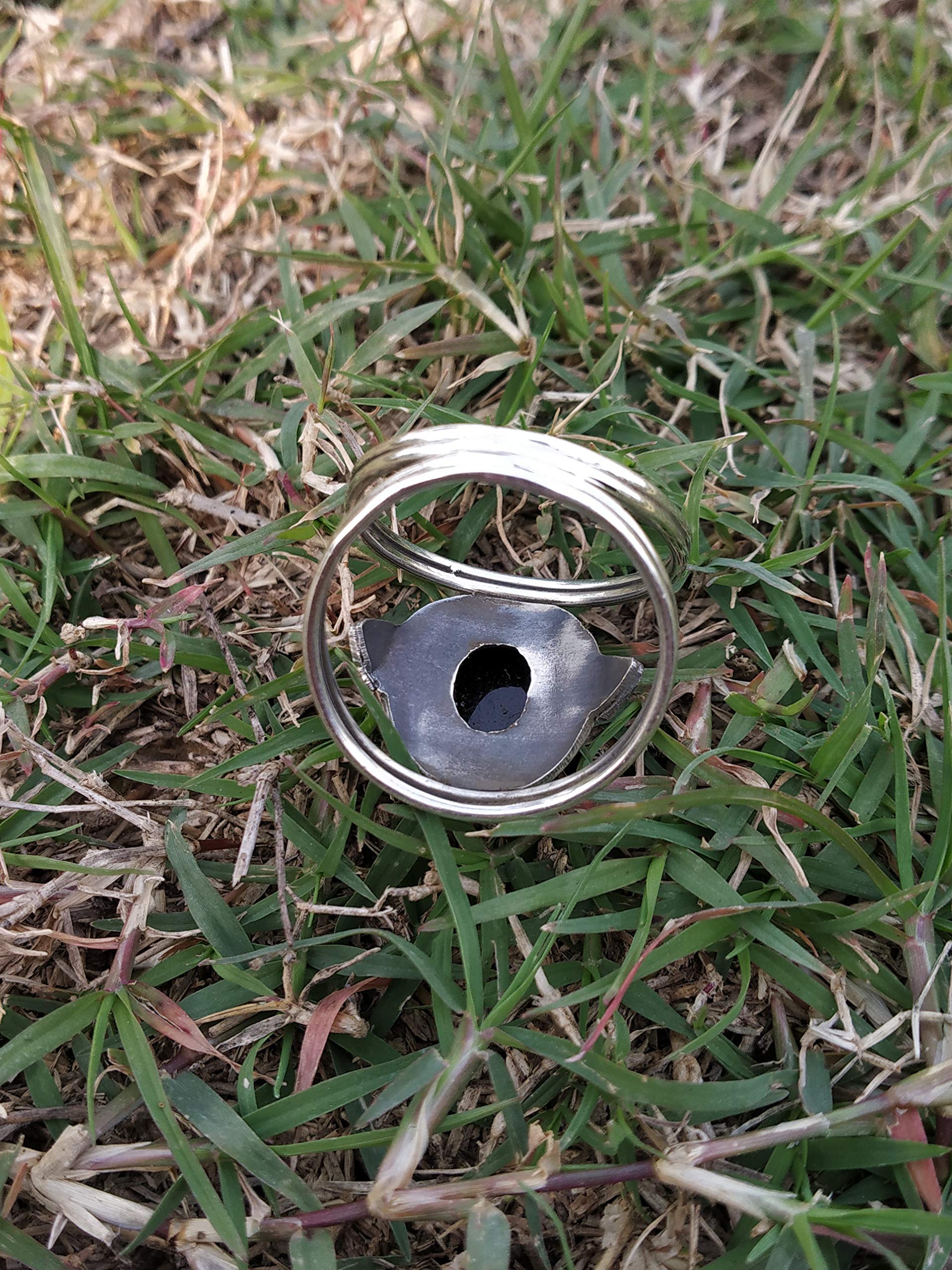 925 Sterling Silver Black Onyx Ring - Handcrafted Boho Gypsy Wedding Gift, Promise Ring & December Birthstone Jewelry for Bridesmaids | Unique Artisan Designer Ring for Women, Anniversary & Special Occasions
