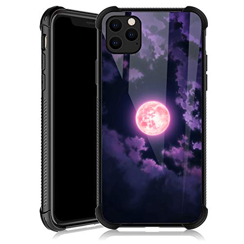 Purple Nebula Moon