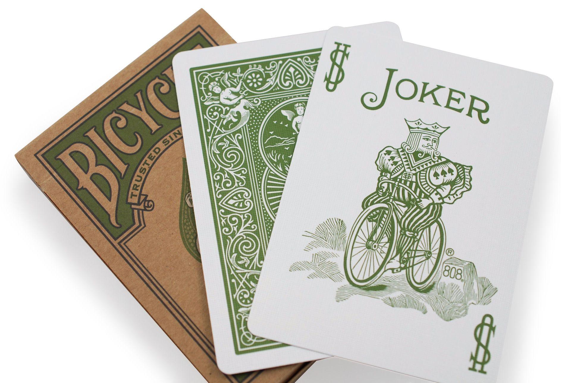 Bicycle® Eco-Friendly Playing Cards - Premium Recycled Paper Deck for Poker, Magic Tricks & Family Game Nights