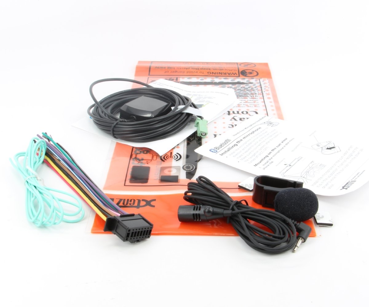 Pioneer App Radio 4 SPH-DA120 GPS Microphone Wire Harness Kit - 3-Piece Connection Cable Set for Car Stereo Installation | Perfect for DIY Audio System Upgrades & Vehicle GPS Navigation Setup