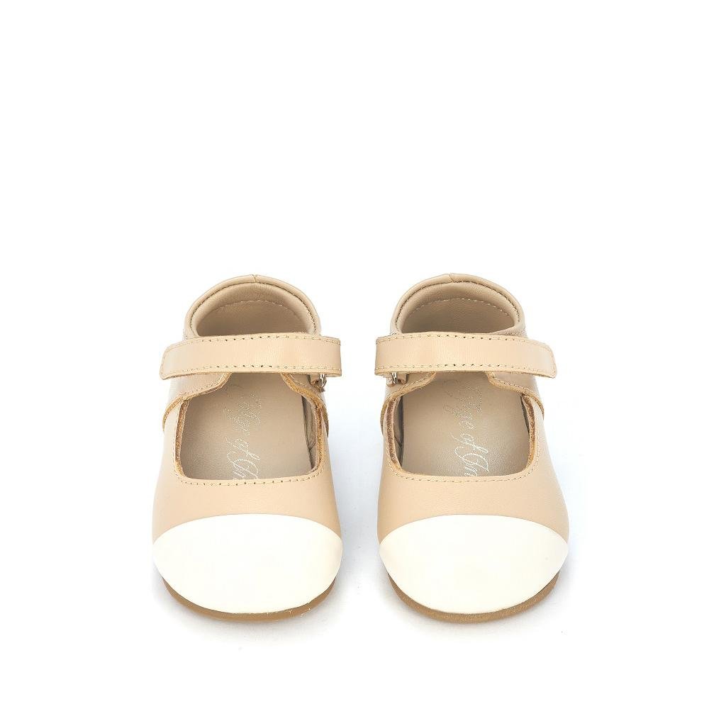 Jenny Beige & White Women's Casual Dress - Perfect for Summer Outings, Beach Vacations & Brunch Dates