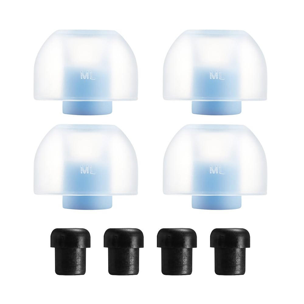 AZLA SednaEarfit Origin (ML) - Premium Noise Isolating Earbud Tips for Wired & Wireless Headphones - Compatible with AirPods Pro, Bose, Sony & More - Perfect for Travel, Workouts & Noise Cancellation