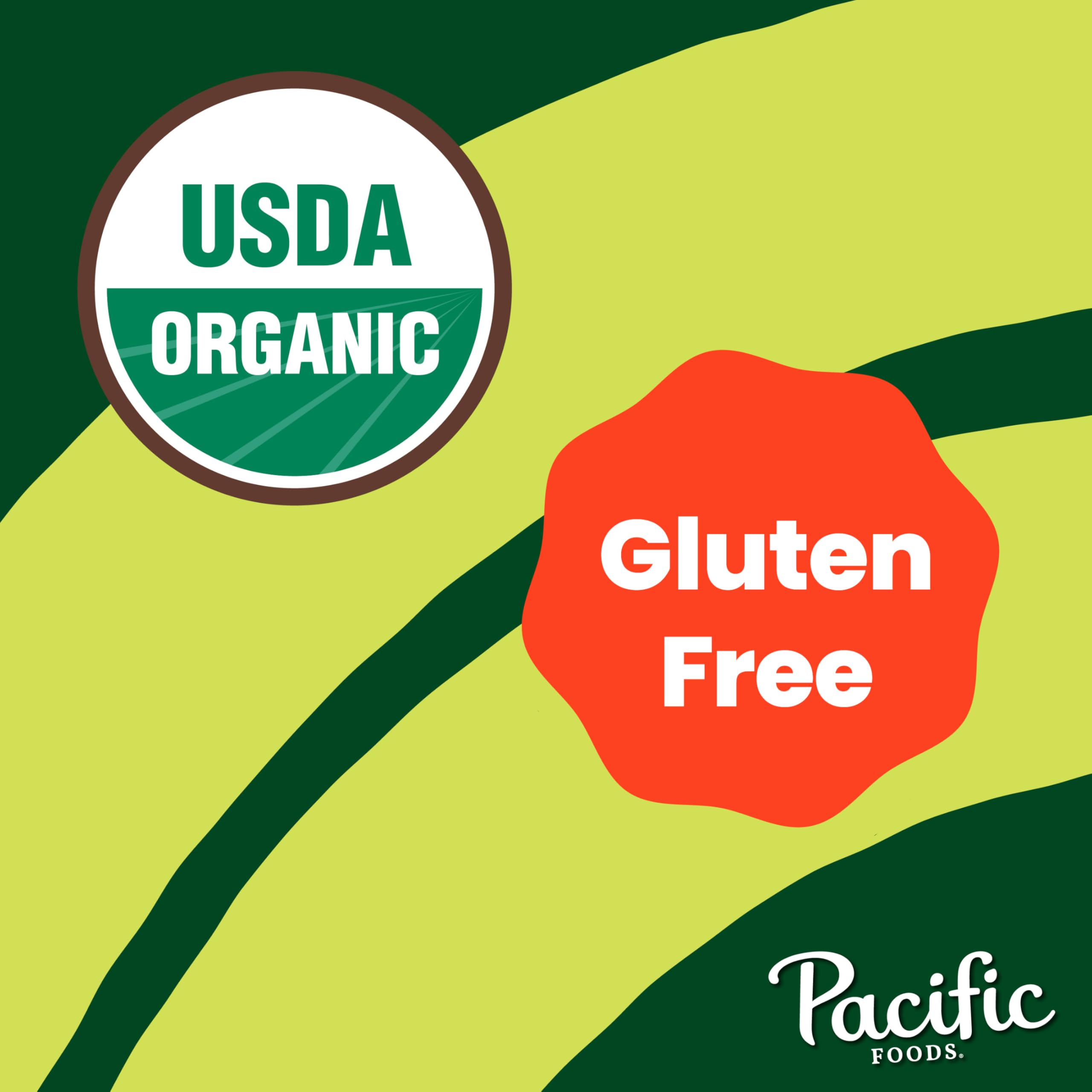 Pacific Foods Organic Roasted Red Pepper & Tomato Soup - 32 oz (Pack of 1) | USDA Certified, Gluten-Free, Vegan | Perfect for Quick Lunches, Cozy Dinners & Healthy Meal Prep