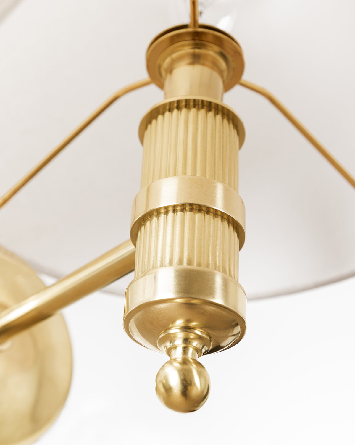 Townes Sconce Wall Light - Modern Brass Wall Sconce with Clear Glass Shade for Bedroom, Living Room, and Hallway Lighting Decor