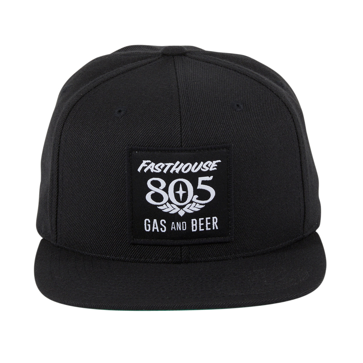 Fasthouse 805 OG Snapback Hat - Black | Adjustable Baseball Cap for Men & Women | Perfect for Casual Wear, Sports, and Outdoor Activities