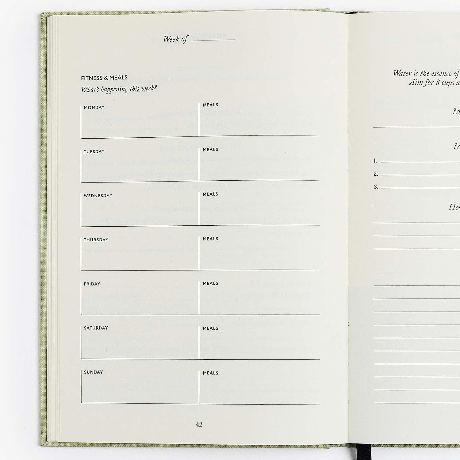 2025 Fitness Journal for Women & Men - 5 Minute Gratitude Workout Planner, Health & Wellness Log Book, Habit Tracker - Perfect for Gym, Home Workouts & Personal Development | Intelligent Change