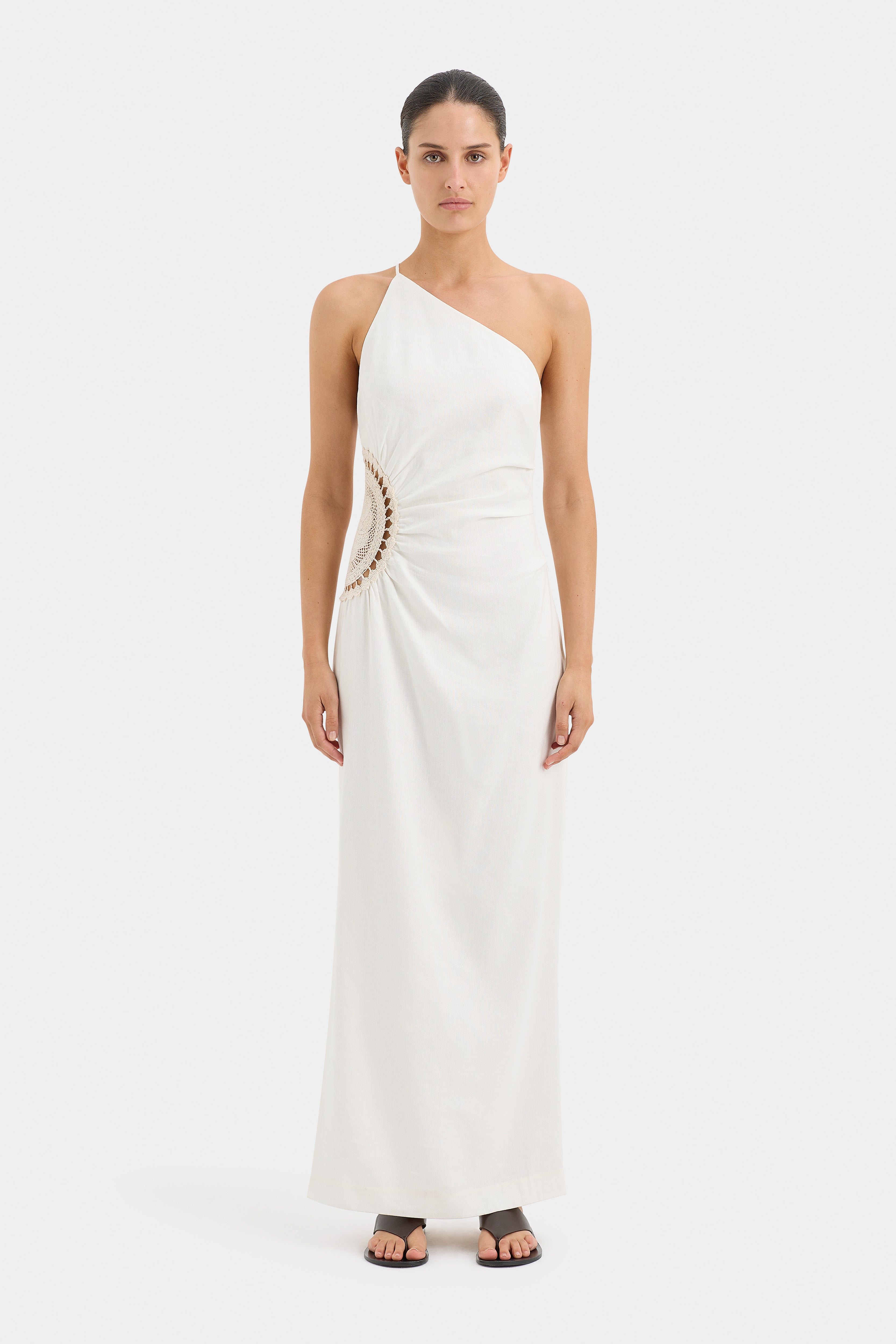 Elegant Atacama One Shoulder Dress for Women - Summer Beach Party & Evening Cocktail Wear