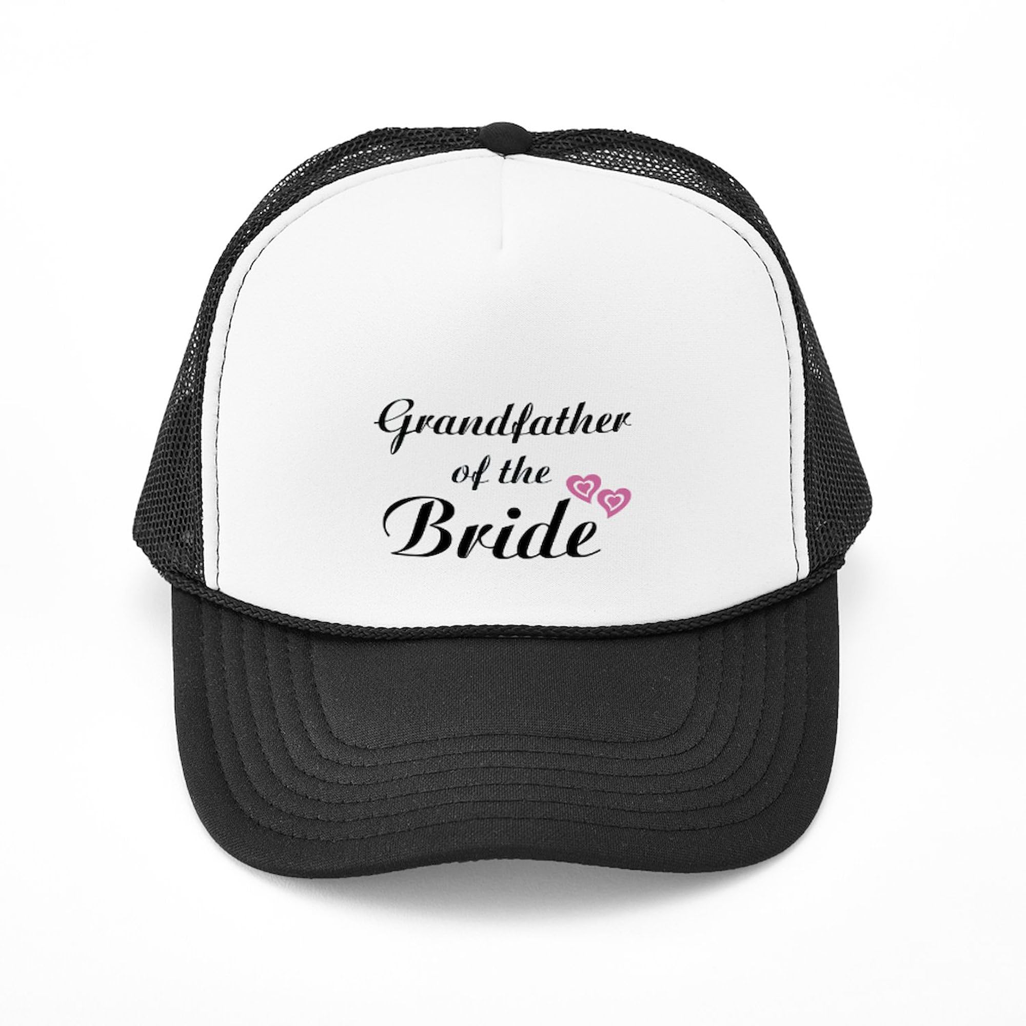 Grandfather of The Bride Adjustable Snapback Trucker Hat - Perfect for Weddings, Family Events & Gifts - Stylish & Comfortable