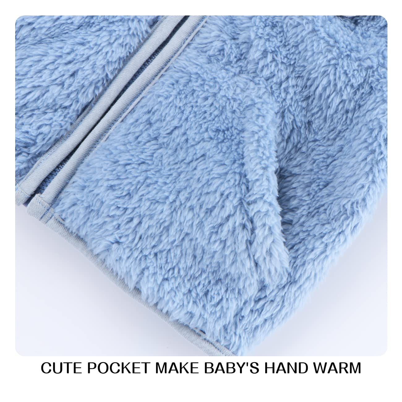 Baby Boys & Girls Fleece Jacket - Winter Warm Coat & Sweater for Toddlers | Outdoor Play, School & Family Activities