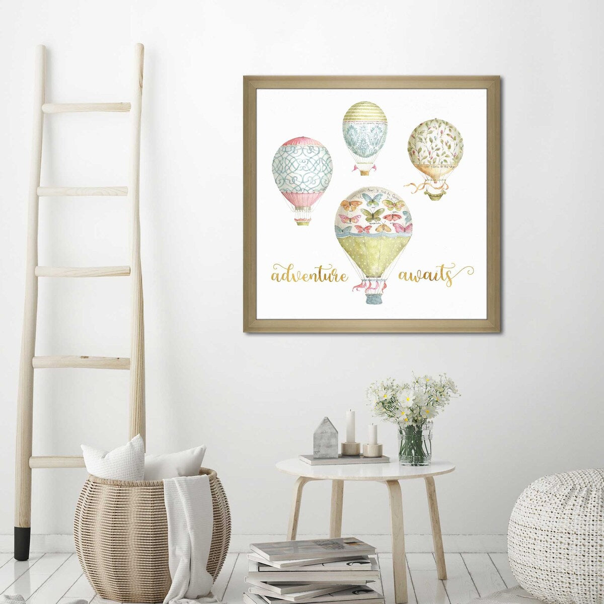 Beautiful Romance XXI by Lisa Audit - Premium Acrylic Wall Art Print in White - Perfect for Living Room, Bedroom & Office Decor