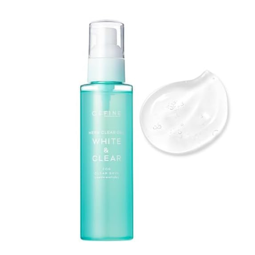 Cefine Japan Herb Clear Gel Exfoliating Peeling Gel 120ml - Gentle Face Exfoliator for Smooth Skin | Perfect for Daily Skincare Routine & Acne Treatment