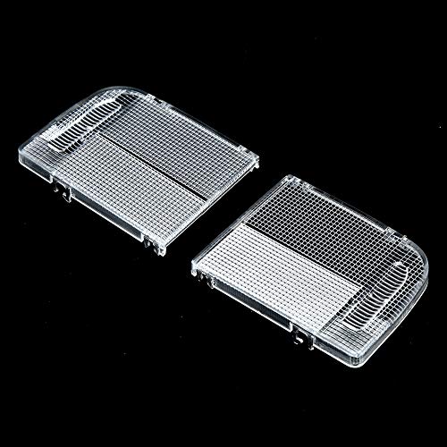 KIMISS Dome Light Cover 34401-SDA-A01 ABS Car Interior Reading Light Lens Pair, Roof Map Light Lens Replacement for Enhanced Visibility and Comfort
