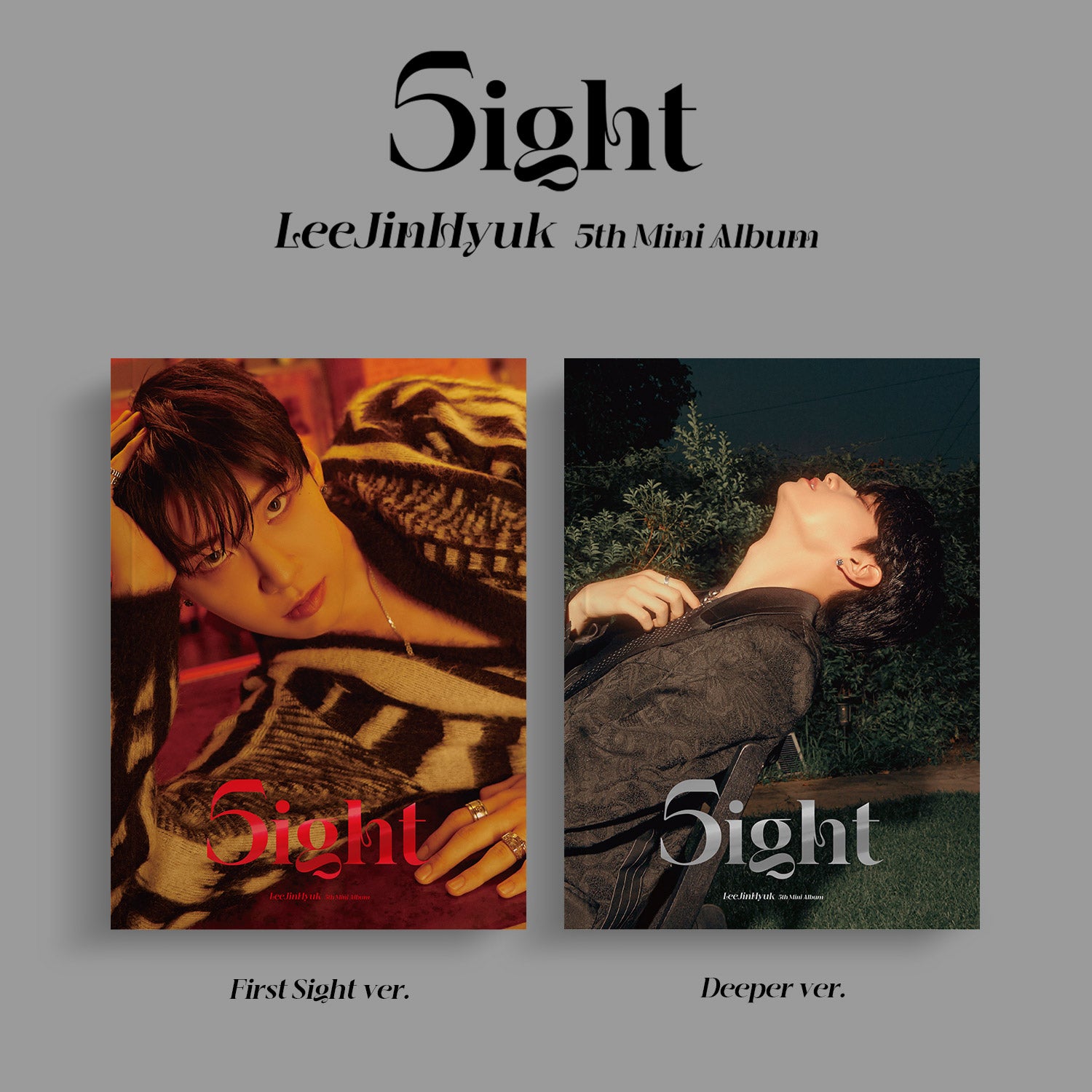 LEE JINHYUK 5TH MINI ALBUM '5IGHT' - K-Pop Music CD with Photobook | Perfect for K-Pop Fans, Collectors & Gift Giving