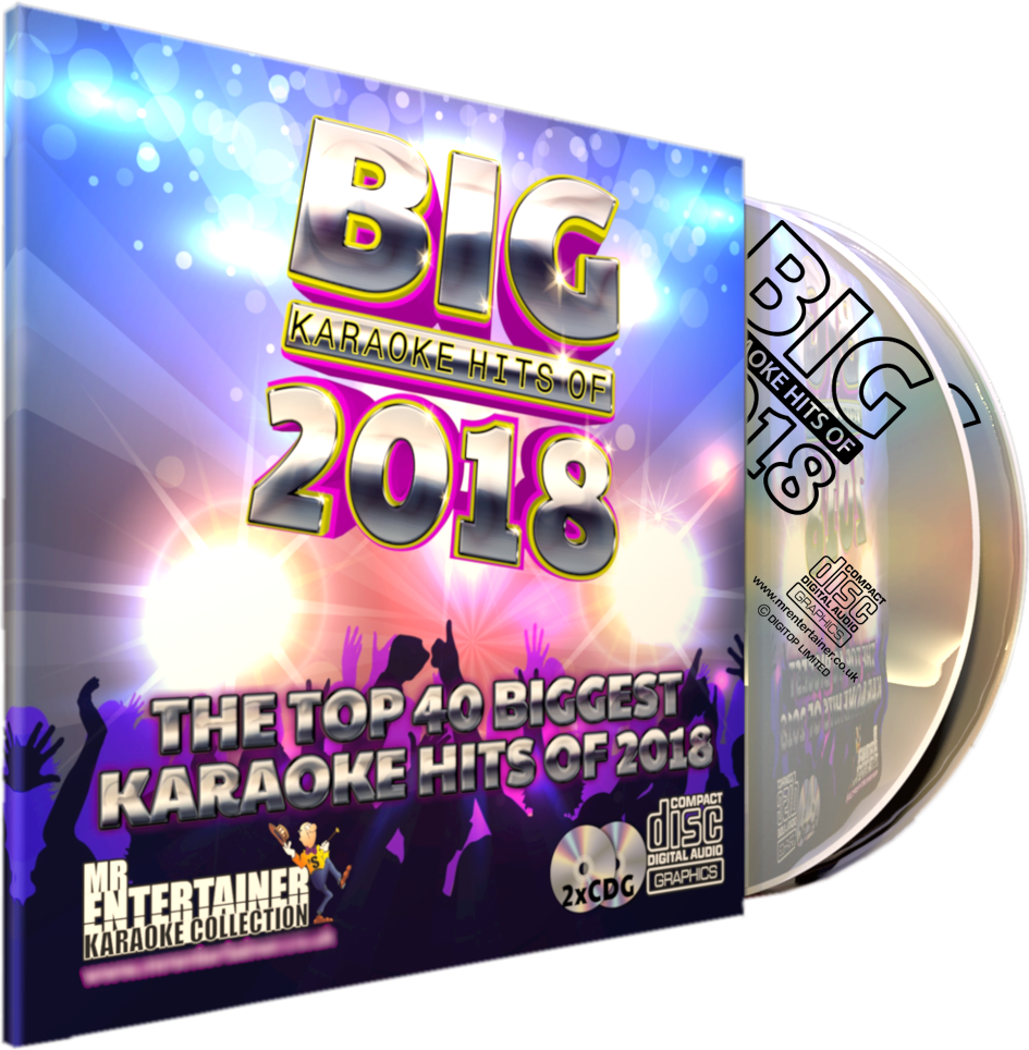 Mr Entertainer Big Karaoke Hits of 2018 - Top Pop Songs for Home Parties & Family Fun | Perfect for Birthday Celebrations & Holiday Gatherings