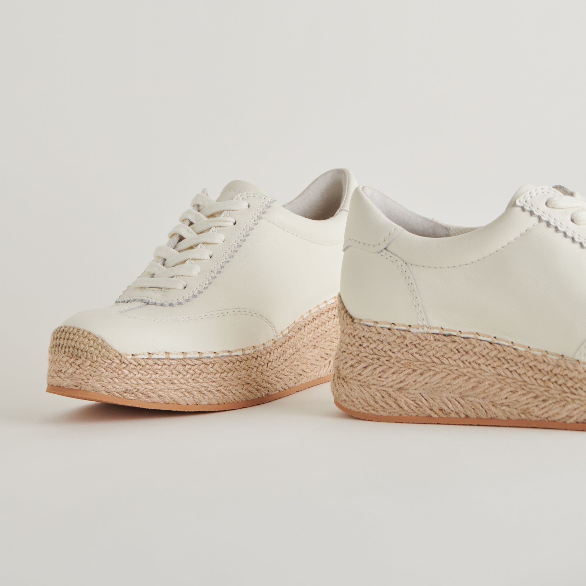 JAJA White Leather Sneakers for Men & Women - Comfortable Casual Walking Shoes for Everyday Wear, Gym, and Travel